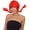 Red, variant on HPO Adult Bavarian Teen/Women Double Braided Wig, Red Color Wig, Synthetic Fiber
