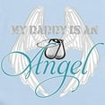 thumbnail image 2 of CafePress - My Daddy Is An Angel Infant Bodysuit - Baby Light Bodysuit, Size Newborn - 24 Months, 2 of 4