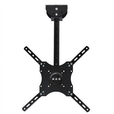 VideoSecu Tilt Pan Ceiling TV Mount for most 23-50" Toshiba Scepter VIZIO JVC Seiki LCD LED Plasma HDTV Flat Panel Screen HDTV bxz