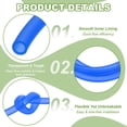 thumbnail image 3 of Uxcell Fuel Line Hose Tube, Petrol Line 1/4" ID 3.3ft Fit for Small Engines Blue, 3 of 7