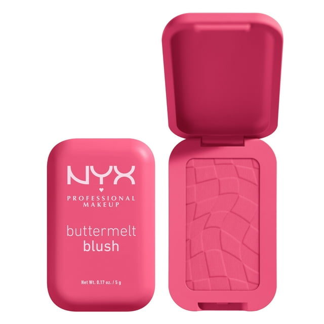 NYX Professional Makeup Buttermelt Blush, 12H Wear, 5g