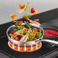 thumbnail image 4 of SUNWEALTH Almost non-stick Honeycomb raised surface Fry Pan (26cm), 4 of 4