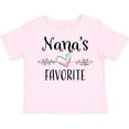 thumbnail image 3 of Inktastic Nana's Favorite- Heart Grandchild Boys or Girls Toddler T-Shirt, 3 of 5