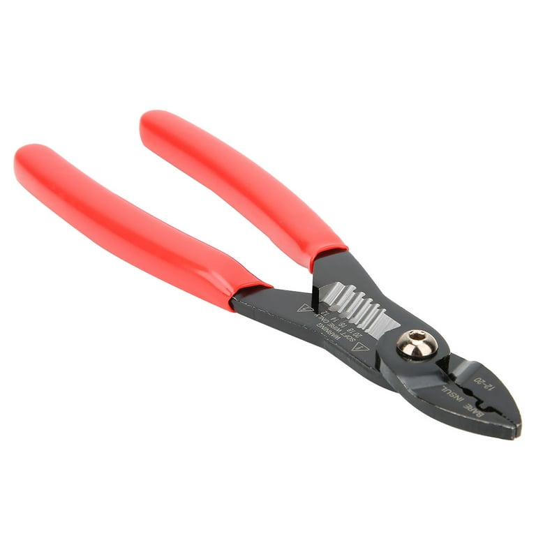 Wire Stripper, 4 in 1 Multi Purpose 12-20 AWG Electricians Pliers Wire  Splicer Cable Stripper, Professional Electrical Cable Stripping Crimping  Tool