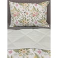 thumbnail image 3 of English Garden Comforter & Sham Bedding Set, Repetitive Floral Pattern with Vintage Different Flowers Bouquet, 3 pcs Duvet Set Microfiber Filling Quilt, 5 Sizes, Multicolor, by Ambesonne, 3 of 4
