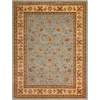 thumbnail image 3 of Unique Loom Voyage Collection Area Rug - St. Louis (9' x 12' Rectangle Light Blue/Cream), 3 of 8