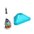 thumbnail image 4 of Lipstore 10Pcs Triangle Soccer Cones for Training Football Field Marking Portable Agility Blue, 4 of 8