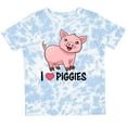 thumbnail image 3 of Inktastic I Love Piggies Cute Pig Boys or Girls Toddler T-Shirt, 3 of 5