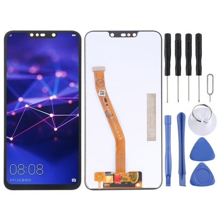 Cellphone Spare Parts OEM LCD Screen for Huawei Mate 20 Lite / Maimang 7 with Digitizer Full Assembly (Black)
