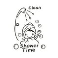 thumbnail image 4 of Xuanheng Cartoon Little Girl Decal Sticker Art Vinyl Bath Home Room Decor Wall Stickers, 4 of 8