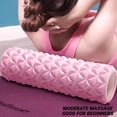 thumbnail image 6 of 3D Diamond Foam Roller Hollow EVA Fitness Roller for Yoga Pilates Stretching and Home Gym Workouts, 6 of 7