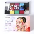 thumbnail image 1 of Heallor-pintura facial para maquillaje corporal, pintura segura no tóxica con pincel, herramientas para fiesta de Halloween y Navidad, venta al por mayor, 1 of 4