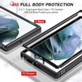 thumbnail image 5 of Case For Samsung S24 Ultra S23 S22 S21 FE A54 A53 A34 A33 A15 A14 A13 A24 A25 Heavy Duty with Camera 360 Degree Kickstand Cover, 5 of 5