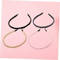 thumbnail image 3 of Minkissy 4-Pack Shiny Beaded Wig Braid Hair Hoops Headbands in Assorted Colors for Prom, Tea Party, and Special Events, 3 of 8