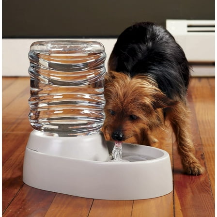 Imperial Home Automatic 620 oz Plastic Pet Water Fountain with Replacement Filters & Mat