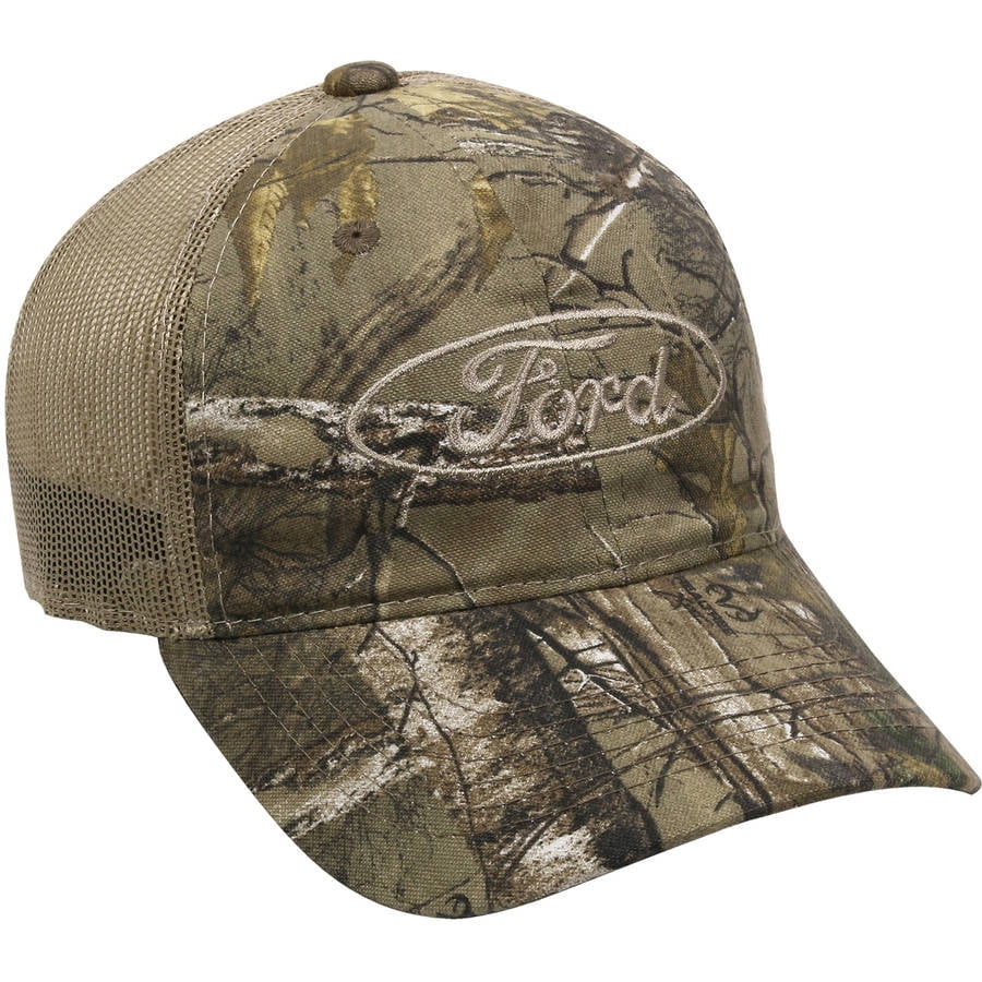 Realtree Ford Mesh Back Camo Cap, Realtree Xtra Camo, Adjustable