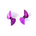 thumbnail image 1 of CNC Propellers Pair 42mm 1.4pitch 3/16 bore 4214 Rc Boat, Purple (LH/RH), 1 of 2