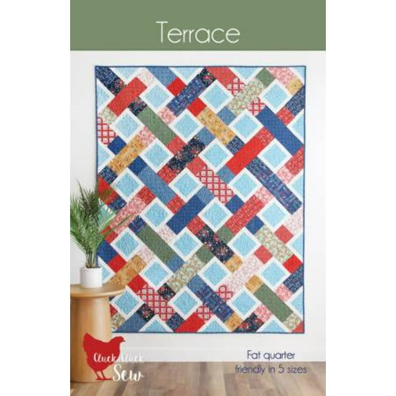 Terrace Quilt Pattern by Cluck Cluck Sew