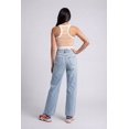 thumbnail image 4 of Women's Striped Ribbed Cropped Racerback Tank Top, 4 of 4