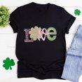 thumbnail image 1 of Pntutb - Camiseta de manga corta para mujer, estilo informal, con estampado del día de San Patricio Pntutb Pntutb-4608, 1 of 5