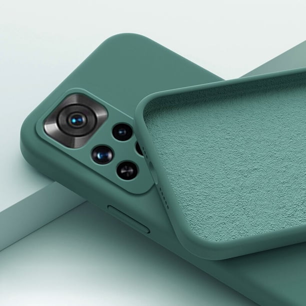 Funda de teléfono mate suave de silicona líquida Original para Xiaomi 13 12 11 Redmi Note 12 11 10 9 Pro Max 8 Candy a prueba de golpes Tan Jianjun unisex