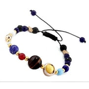 ROWENA J 9 Planet Bracelet With Assorted Stones Each Planet Earth J-479