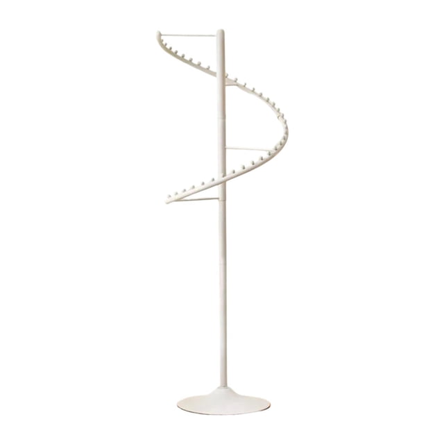 Pastel de ropa en espiral Elegantemente estable Rack de prenda resistente de servicio pesado para el dormitorio boutique minorista