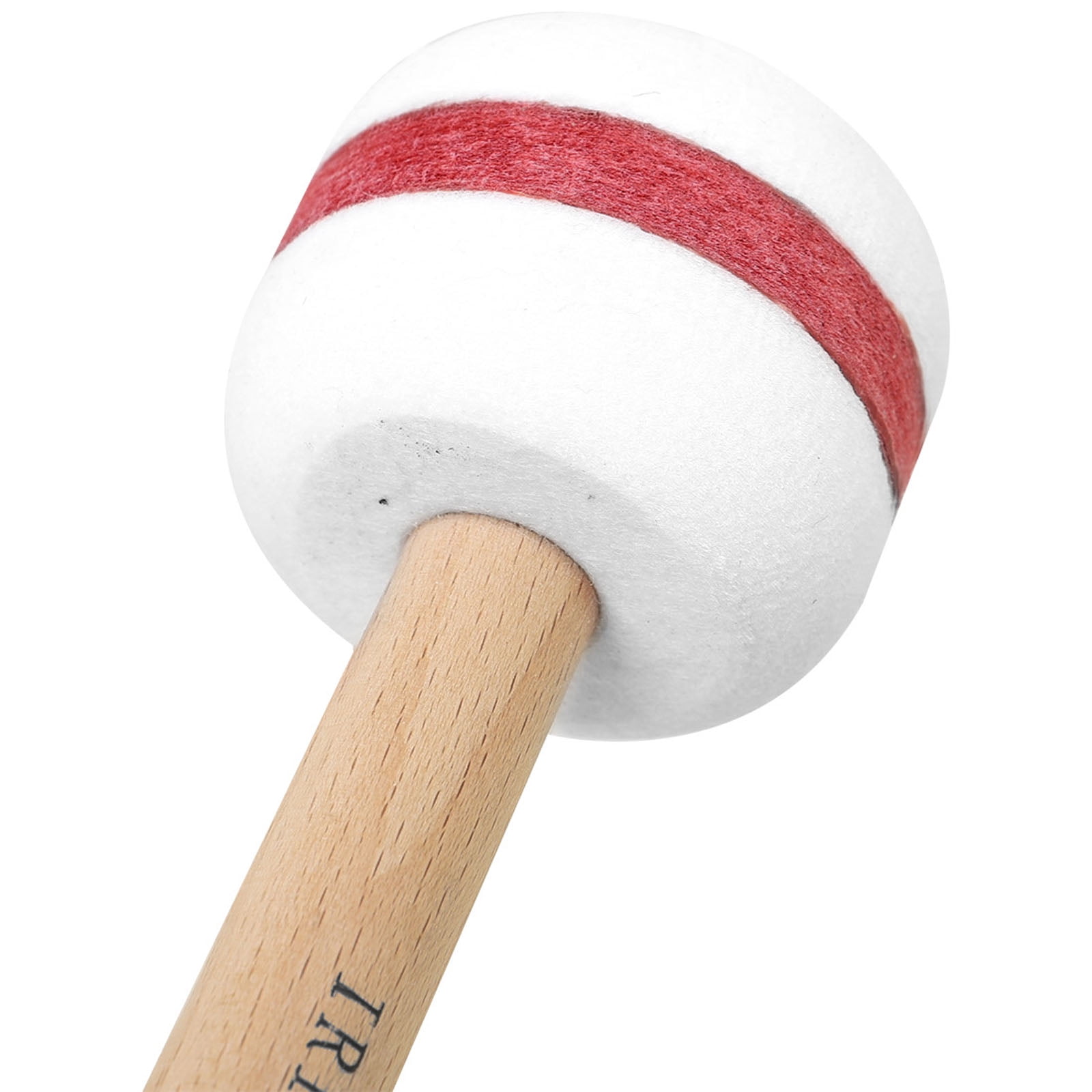 1. Professional Felt-Wood Drumsticks with Grip for Enhanced Control and Stage Durability