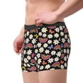 thumbnail image 2 of Pofeuu Rainbow Flowers Print Men’s Boxer Briefs, Moisture-Wicking Underwear, Regular,Trunk-Medium, 2 of 5