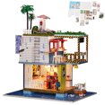 thumbnail image 2 of DIY Miniature House Toy Handicrafts House Simulation Furniture Assembly Models Toy GiftK‑038 Small House Standard, 2 of 9