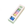 thumbnail image 1 of Cupcake Biscuits Package Box Party Single Use Portable Transparent Cakes Dessert Pastry Packing Case Home Bakery Kitchen 1-row Pink White, 1 of 9