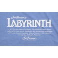 thumbnail image 4 of Mens Funny Ello-Ello Repeating T-Shirt Jim Henson's Labyrinth Worm Movie Tee For Guys Graphic Tees, 4 of 9