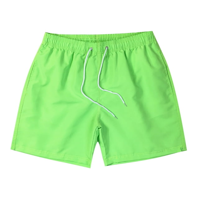 HaiMao Mens Sport Shorts Clearance Quick Dry Shorts Green XXL