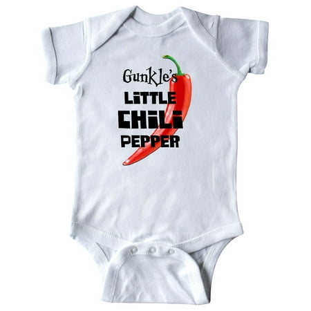 

Inktastic Gunkle s Little Chili Pepper Gift Baby Boy or Baby Girl Bodysuit