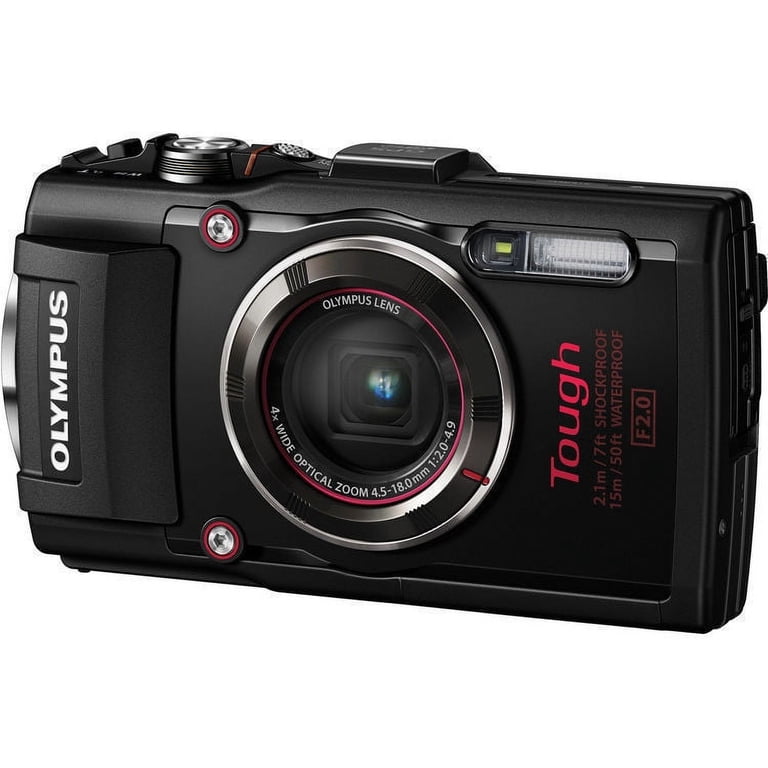 Olympus Stylus TOUGH TG-4 Digital Waterproof Camera Black +CASE +