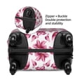 thumbnail image 3 of Bingfone Lilies Flowers Luggage Cover Washable Suitcase Cover Protector Anti-scratch Suitcase cover Fits 18-32 Inch Luggage, 3 of 8