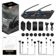 thumbnail image 5 of MS8 motorcycle helmet bluetooth intercom headset support eight people at the same time intercom double package, 5 of 5