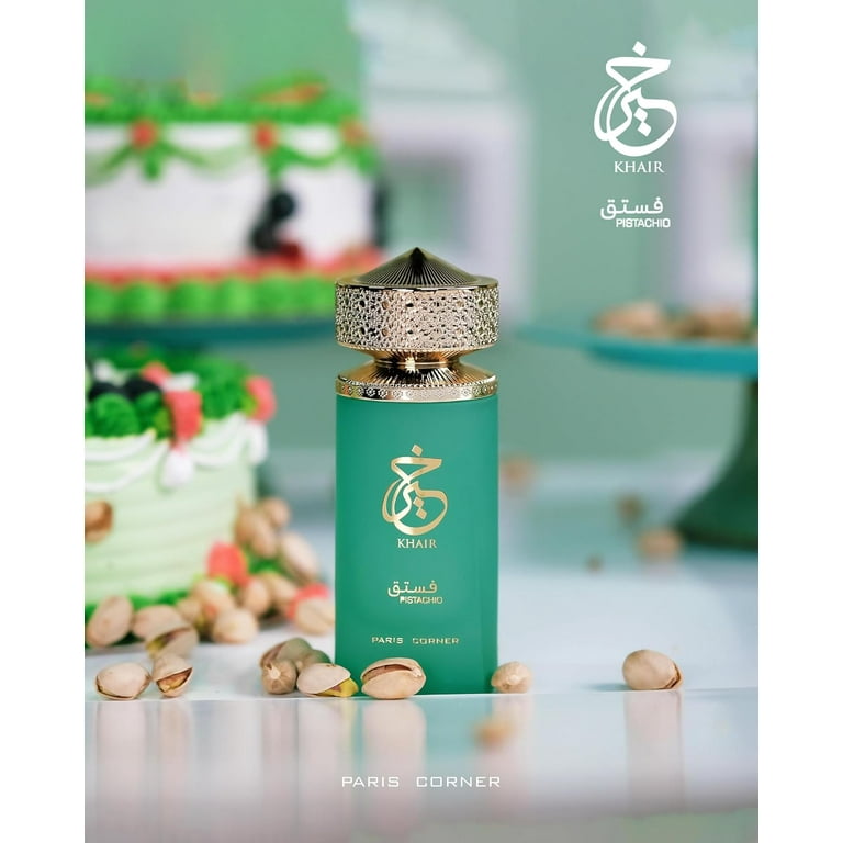 香水(女性用) KHAIR Pistachio Paris Corner 100ml Khair Pistachio by Paris Corner Eau De Parfum EDP For Men & Women