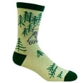thumbnail image 7 of Men's Outdoorsy Socks Funny Camping Forest Woods Nature Novelty Footwear, 7 of 7