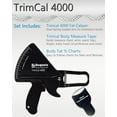 thumbnail image 2 of Sequoia TrimCal 4000 Fat Caliper and Body Tape Kit (Black), 2 of 6