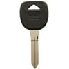 Hy-Ko B91 GM Rubber Key Blank, Nickel-Plated Brass, Fits Buick, Cadillac, Chevrolet, GMC, Width 0.25 inch