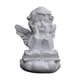 thumbnail image 2 of Bonita figura de ángel hada de resina con oración pacífica, adorno de escritorio Escribiendo la cara, 2 of 9
