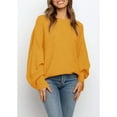 thumbnail image 3 of Dellytop Women's Long Balloon Sleeve Pullover Sweaters, 3 of 4