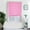 Pink, variant on Curtain,Household Cordless Blind Light Filtering Fabric Pleated Shade For Balcony Cafe Window Bathroom Curtain 35.4 X 59 Inch