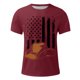 thumbnail image 4 of Camisetas de Manga Larga para Hombres Imprimir Casual Cuello Redondo Camiseta de Manga Corta, Camisetas de Manga Larga para Hombres Algodón, 4 of 4
