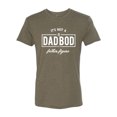 thumbnail image 2 of Wild Bobby,It's Not A Dad BOD It's A Father Figure Funny Husband Boyfriend Gift, Father's Day, Men Premium Tri Blend Tees, Military Green, Small, 2 of 3