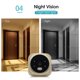 thumbnail image 5 of D3 Timbre digital de 2,4 pulgadas Visión nocturna Puerta Video Ojo Cámara Visor Anillo WDOplteas Para estrenar, 5 of 8