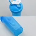 thumbnail image 3 of Shaker Cup Sports Portable Convenient Stirring Cup 600Ml Plastic Shakers Bottle Adults Green, 3 of 6