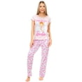 thumbnail image 1 of Barbie Womens Short Sleeve Pajamas, Sizes S-XXL, 1 of 2