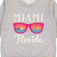 thumbnail image 3 of Inktastic Miami Florida Vacation Beach Trip Toddler Sweatshirt, 3 of 4